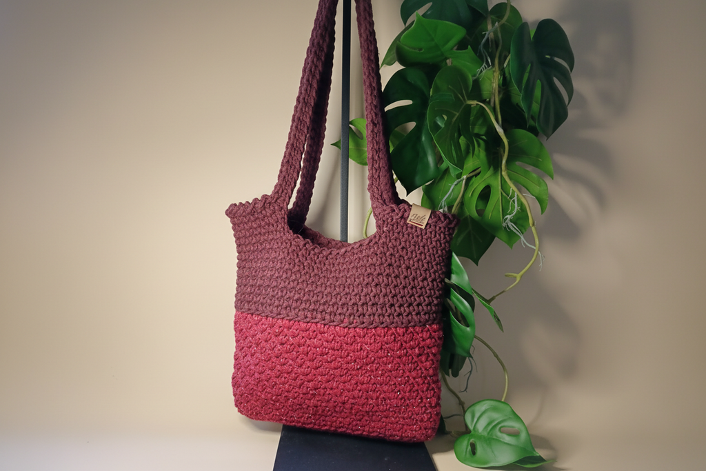 Sac crochet lumineux et droit